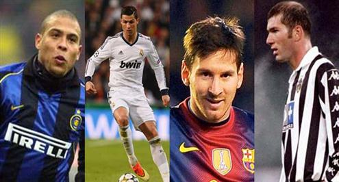 سيناريو مكرر .. لاعب العام .. بين عصر رونالدو - زيدان وزمن كريستيانو - ميسي